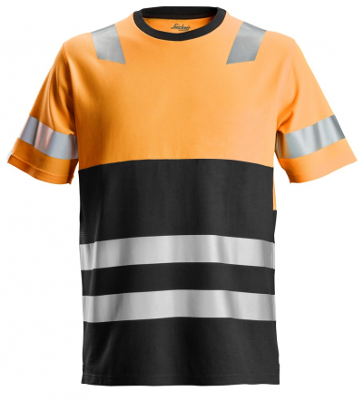 AllroundWork - Varsel t-shirt, Klass 1 (herr) i gruppen Varselklder / Trjor hos Solideq.fi (SW-2534-R)