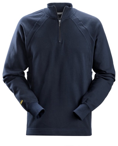  Zip Sweatshirt med MultiPockets (herr) i gruppen verdelar / Sweatshirts hos Stegproffsen (SW-2813-R)