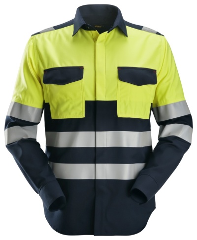 ProtecWork - L�ng�rmad skjorta, Klass 1 (herr) i gruppen �verdelar / Skjortor hos Stegproffsen (SW-8560-R)