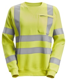 ProtecWork - Varselsweatshirt, Klass 3/2 (dam)