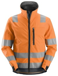 Jacka Softshell AW Kl3 Varselorange Stl: XS