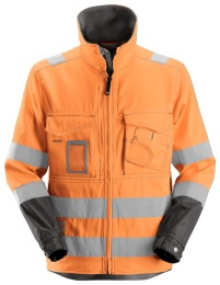 Jacka, Varsel Kl3 Orange/Svart Stl: XS