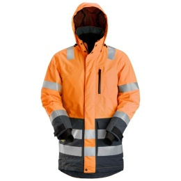 Parkas fodrad WP KL3 Varselorange Stl: XS