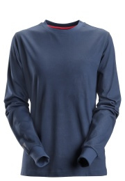 T-Shirt L�ng�rm PW Marinbl� Stl: L