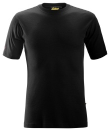 Rund krage T-shirt Kl PW Svart Stl: L