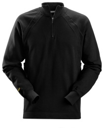 Sweatshirt 1/2 Zip MP Svart Stl: L