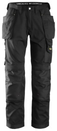 Hantv.byxa HF, CoolTwill Svart/Svart Stl: 100