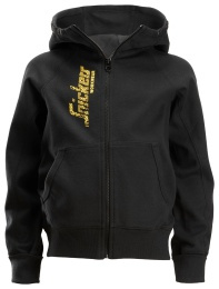 Tr�ja Hoodie Logo Barn Svart Stl: 98/104