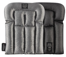 Golvl�ggarkn�skydd Svart/Aluminium One Size