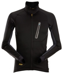 Tr�ja Zip Mellanlager LW Svart Stl: XS
