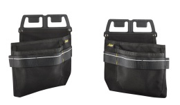 Spik- & Skruvfickor Svart/Svart