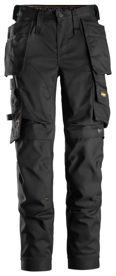 AllroundWork - Stretchbyxa med h�lsterfickor (dam)